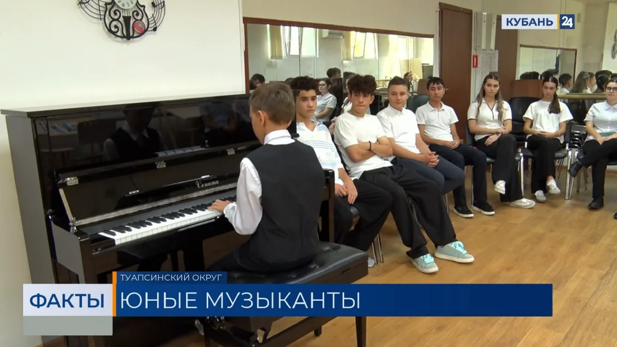 Школа искусств в Туапсинском округе получила новые музыкальные инструменты