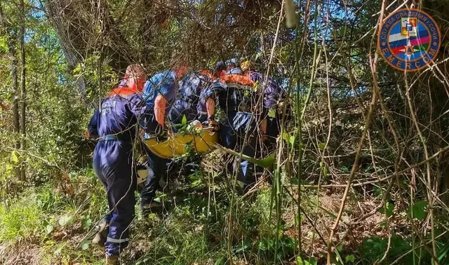В Сочи грибник с травмой ноги трое суток провел в лесу