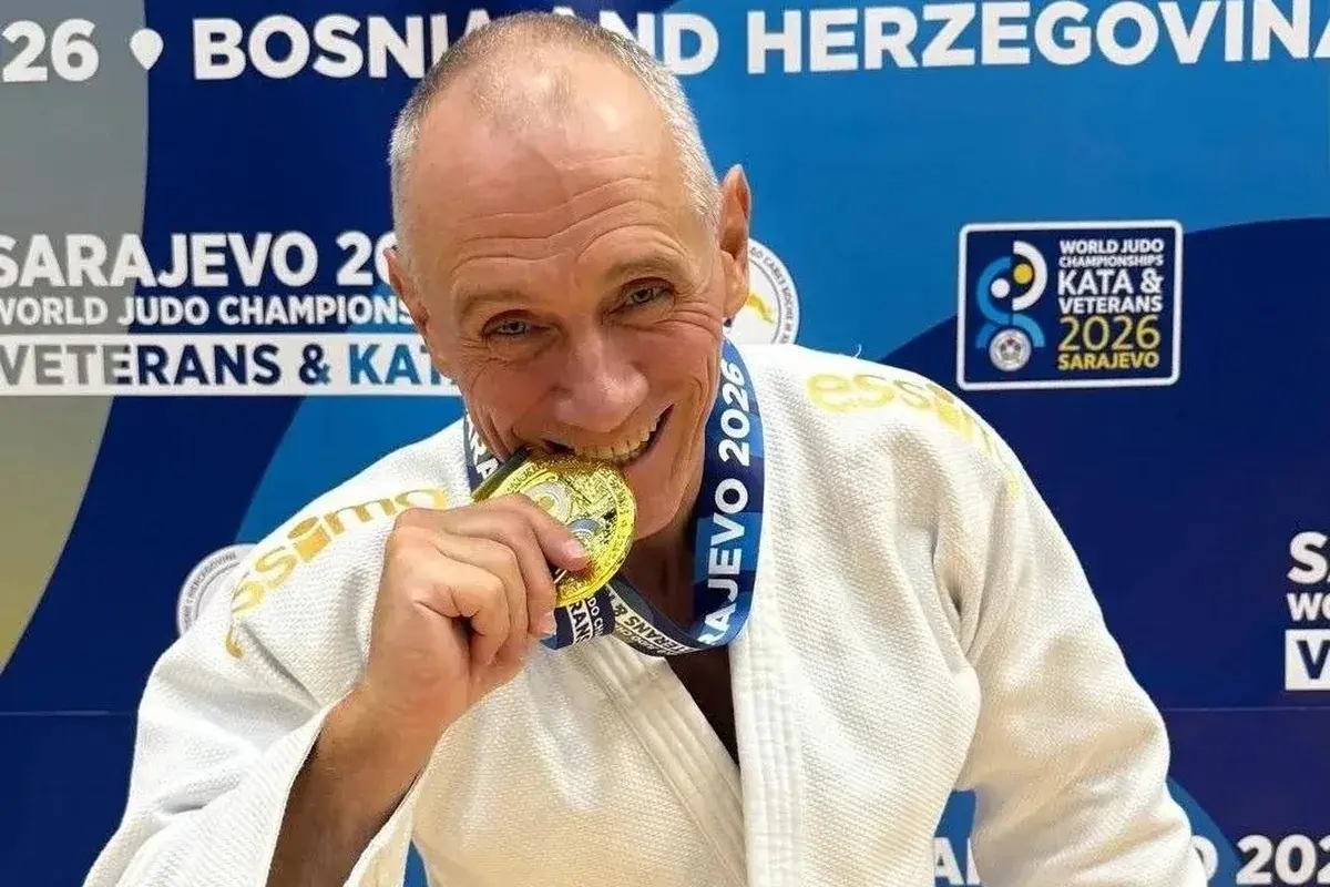 Дзюдоист Алексей Утенин из Сочи стал чемпионом мира среди ветеранов