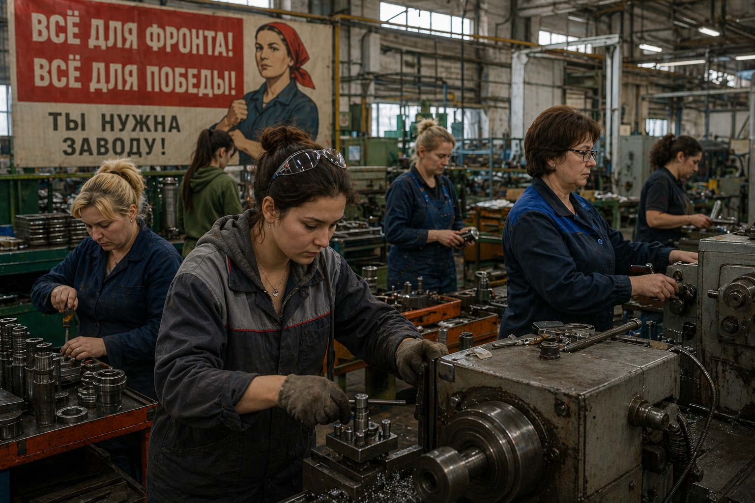 ВМЕСТО МАСТЕРОВ — «УЧЕНИЦЫ»: ОБОРОНКУ ГОТОВЯТ К МАССОВОЙ ЖЕНСКОЙ МОБИЛИЗАЦИИ?