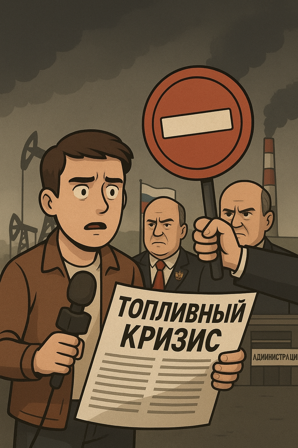 Цензура вместо бензина: как российские губернаторы скрывают топливный кризис под маской "стабильности"