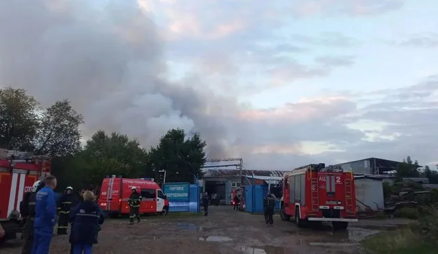 Огромный столб дыма поднялся над Краснодаром 24 сентября