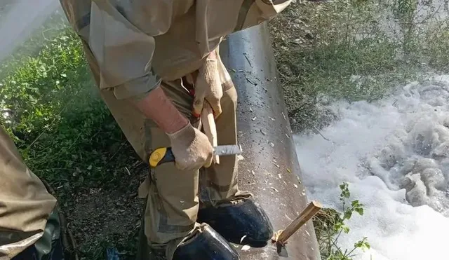 В Новороссийске ремонтируют водопровод после ночной атаки БПЛА