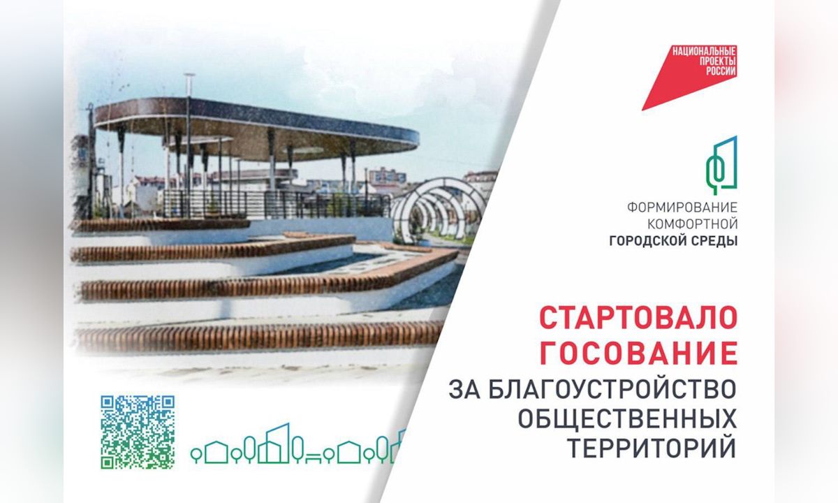 В голосовании за объекты благоустройства участвуют 115 общественных зон Кубани