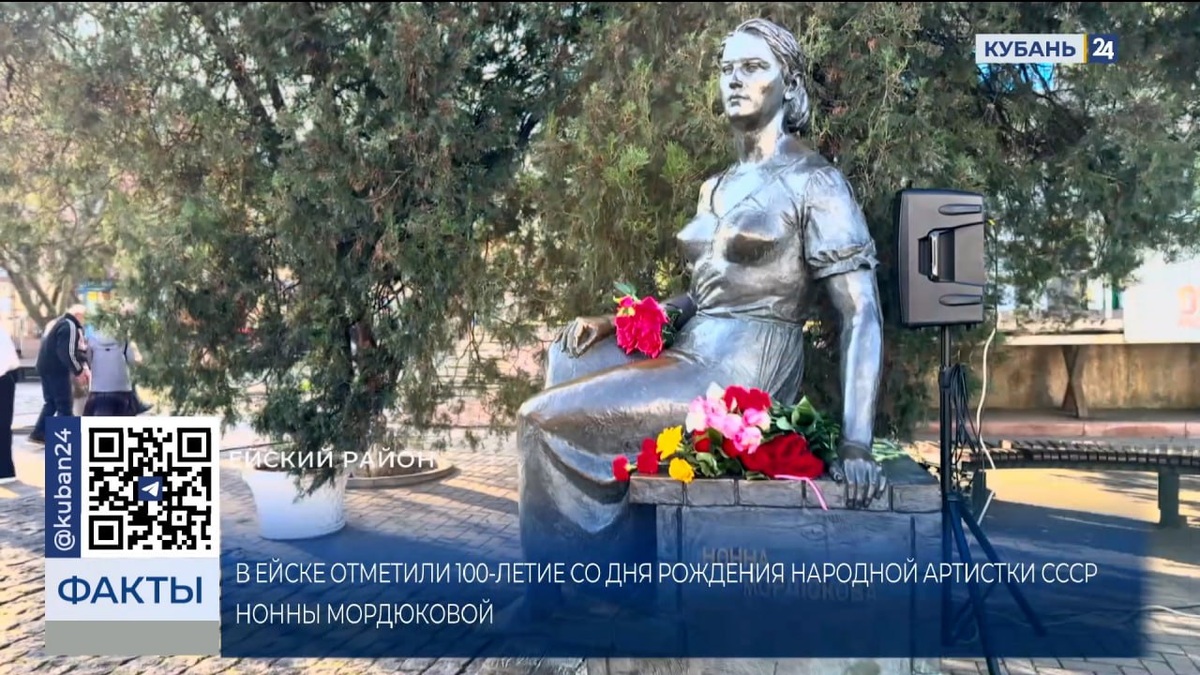 В Ейске отметили 100-летие со дня рождения знаменитой актрисы Нонны Мордюковой