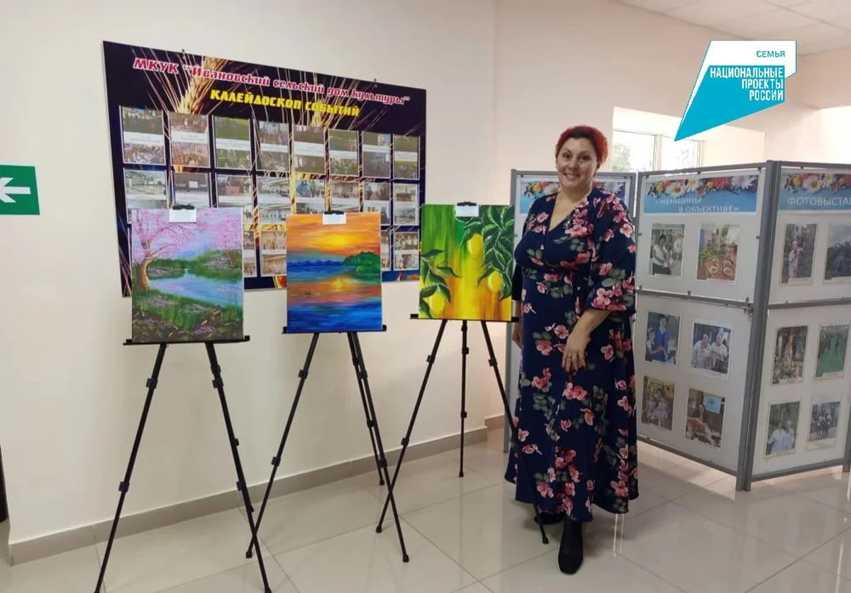 В Красноармейском районе открылась арт-мастерская благодаря нацпроекту «Семья»