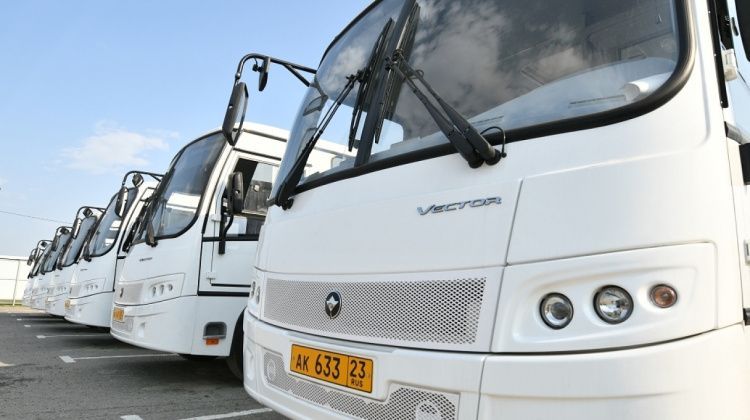 В Краснодар меняют маршрут автобуса: на время мероприятия в честь 9 Мая