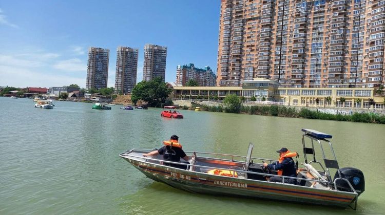 В Краснодаре патрулируют акваторию и прибрежную зону реки Кубань