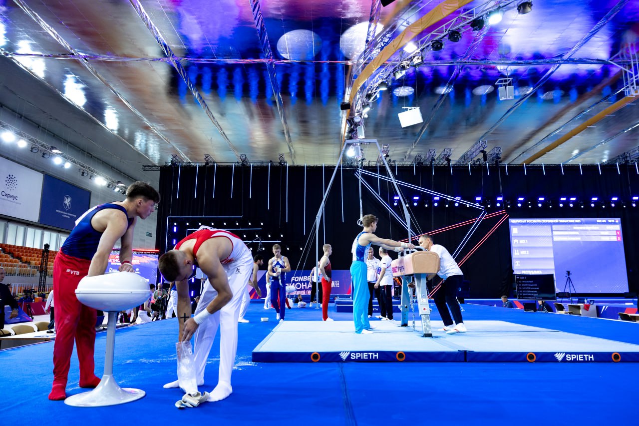 В Сириусе проходит чемпионат России по спортивной гимнастике