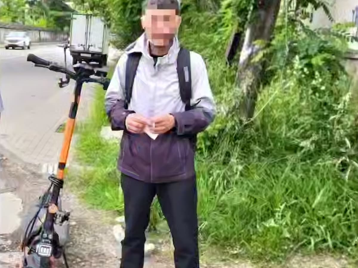 В Сочи задержали пьяного самокатчика, ему грозит 2 года колонии
