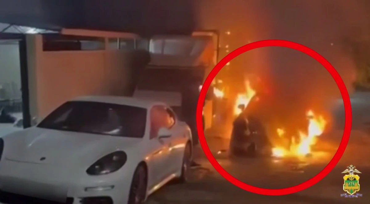 В Сочи мужчина из мести сжег Porsche бывшей жены