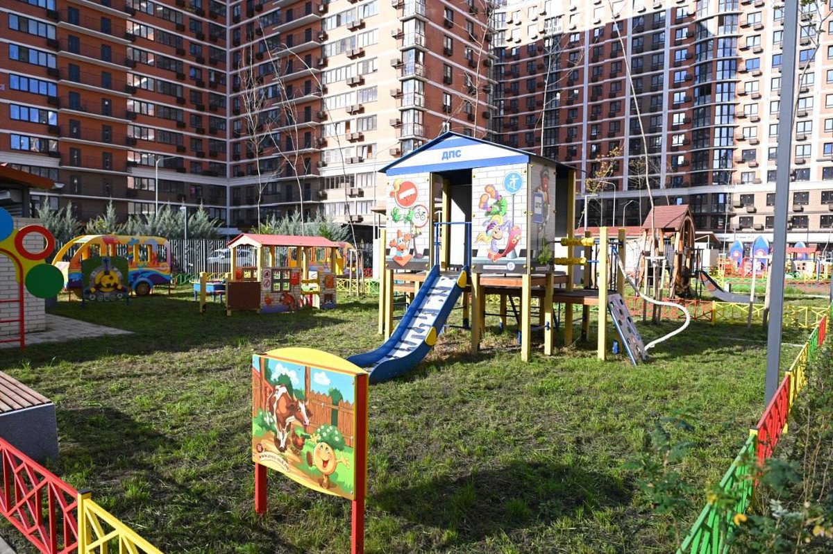 Два новых детских сада на 300 и 350 мест открыли в Краснодаре