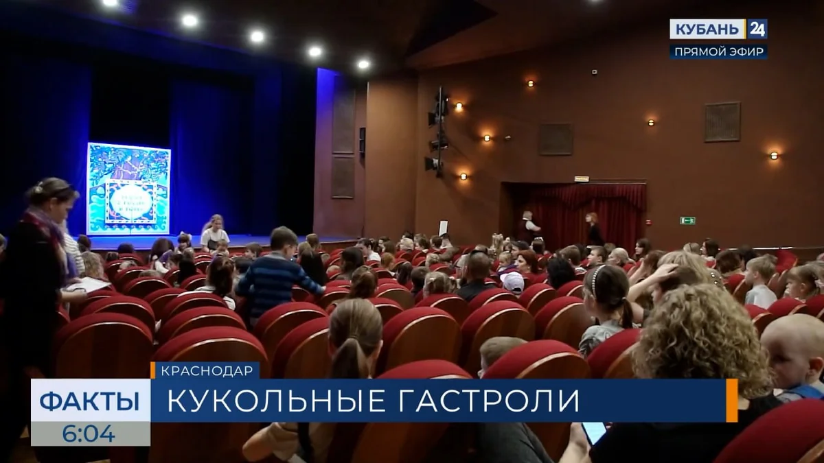 Донецкий академический театр кукол представил спектакль в Краснодаре