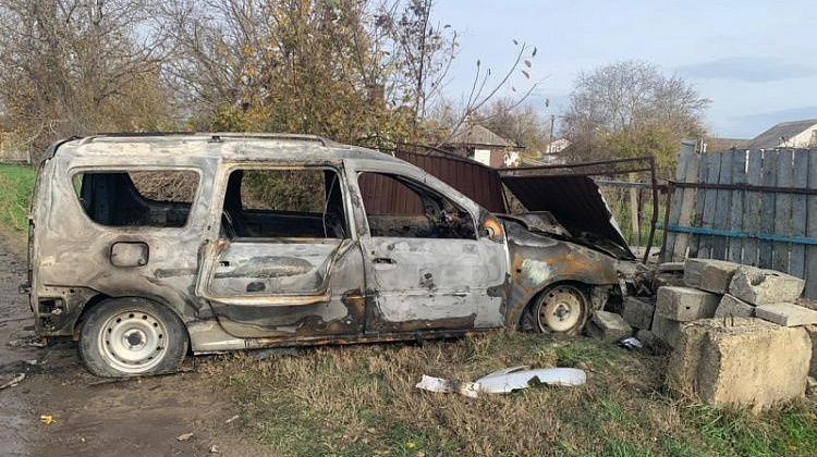 Жесть! В Анапе пьяный угонщик устроил пожар на чужой «Ладе»