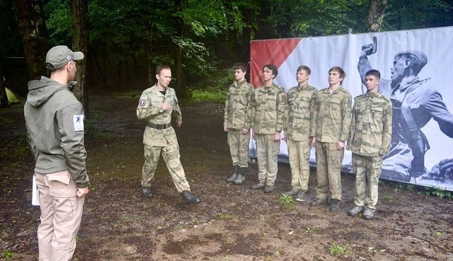Игра «Зарница» в Сочи — ступень развития военных умений