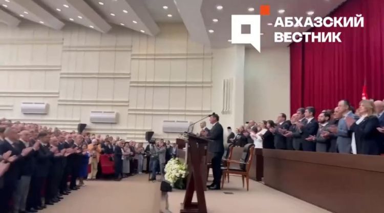 Инаугурация президента Абхазии: в церемонии принимает участие губернатор Кубани