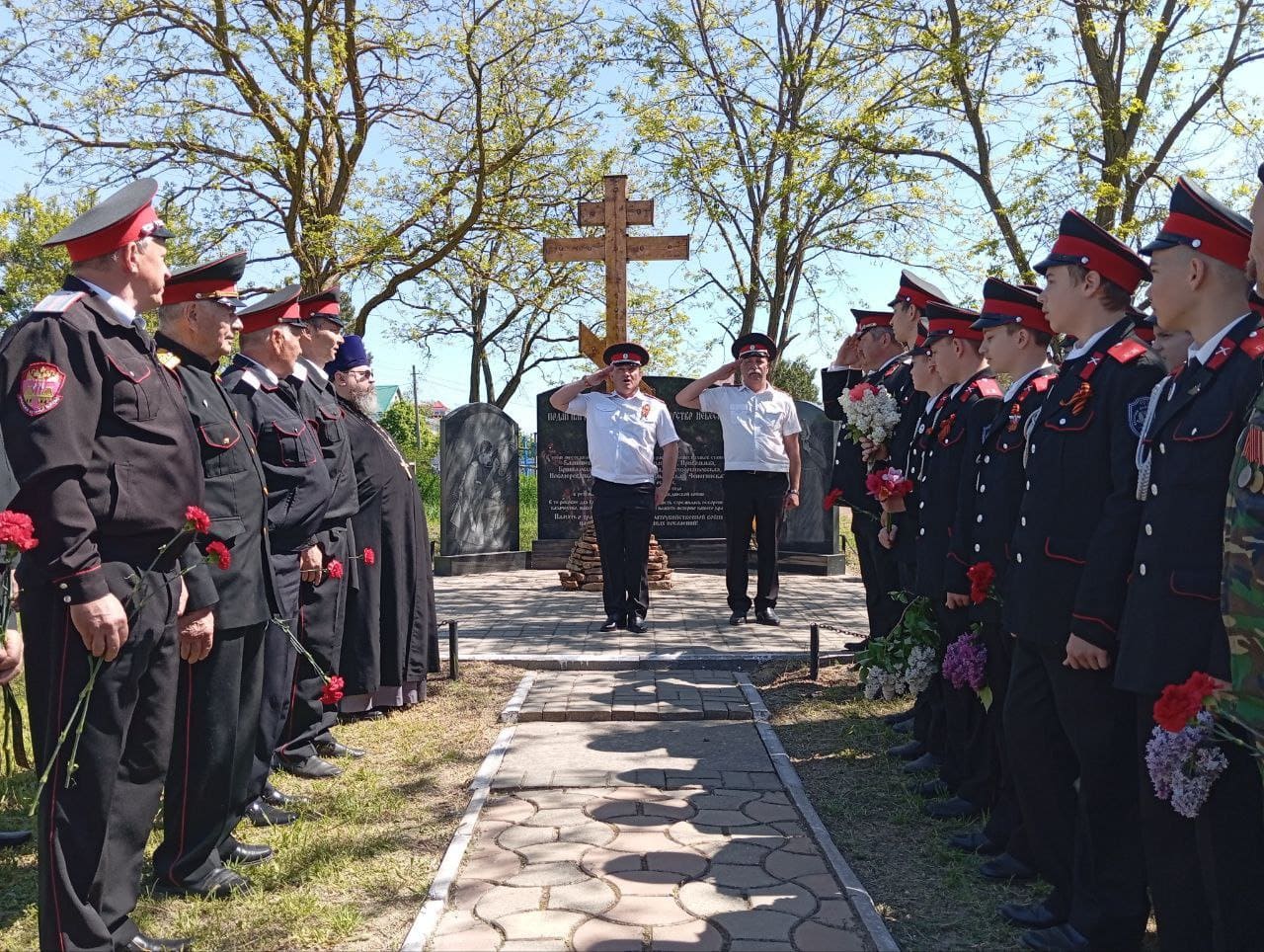 Казаки Краснодарского края почтили память погибших в годы Гражданской войны