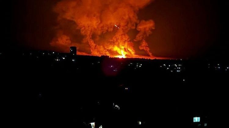 Кривой Рог! Возможное попадание в штаб во время встречи СБУ и в ПВД наемников из Азии