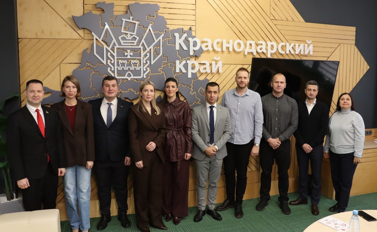 Молодежный совет Сербии прибыл с официальным визитом в Краснодарский край