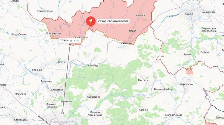 Ну что, 15 км и Сумы: Новониколаевка зачищена от ВСУ, где начнется буферная зона