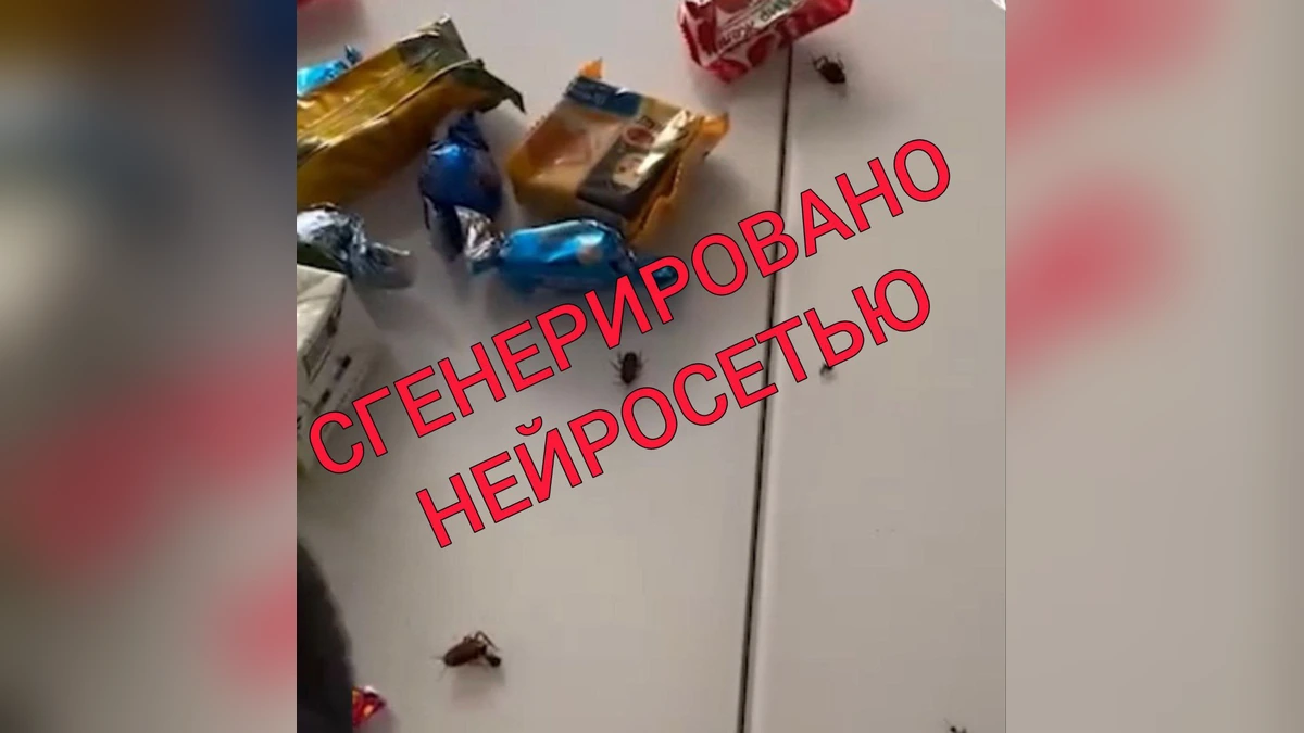 Оперштаб Кубани: ролик о тараканах в детском подарке в Анапе создала нейросеть