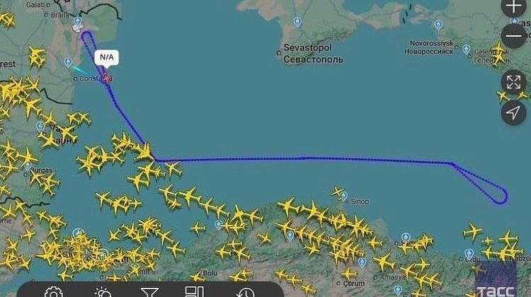 Опять… Американский самолет-разведчик пролетел над Черным морем