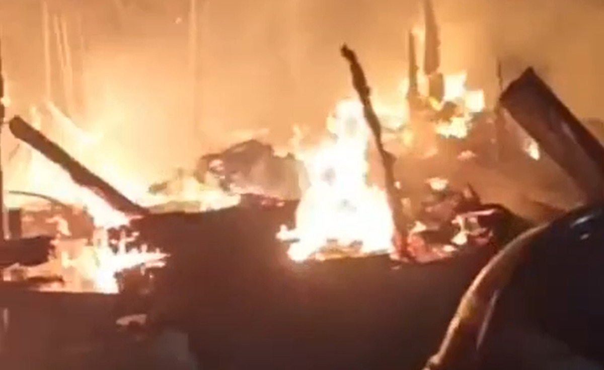 Пенсионерка погибла при пожаре в деревянном доме в Туапсе