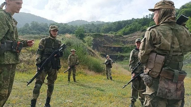 Полевой выход юных казаков Сочи: воспитанники "Святогорца" получили боевое крещение в горах