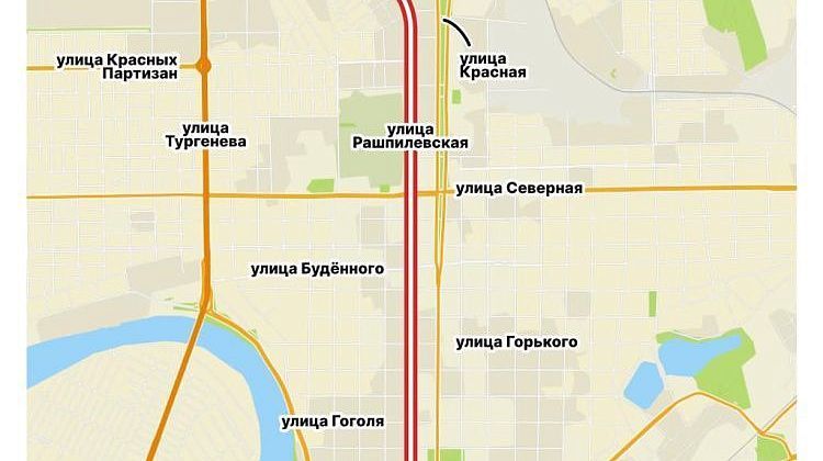 Почти вся Рашпилевская в Краснодаре уходит на ремонт: ждите ограничений движения