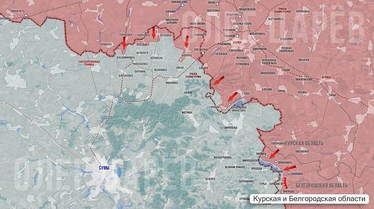 Приграничье Белгородской области: уничтожение штурмовых групп ВСУ, за сутки - атаки восьми районов региона