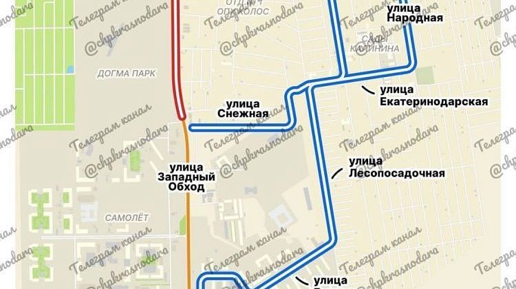 Реконструкция дороги в Краснодаре! Асфальт сняли, деревья вырубили, объезды - это ад