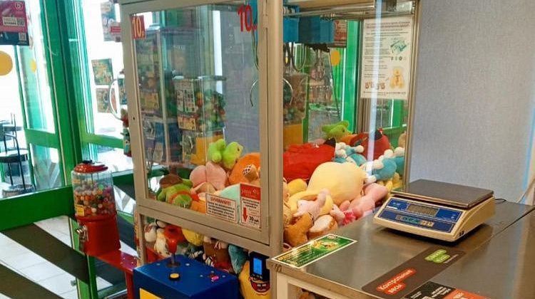 Россиянин «победил» автомат с мягкими игрушками и весь улов раздал прохожим