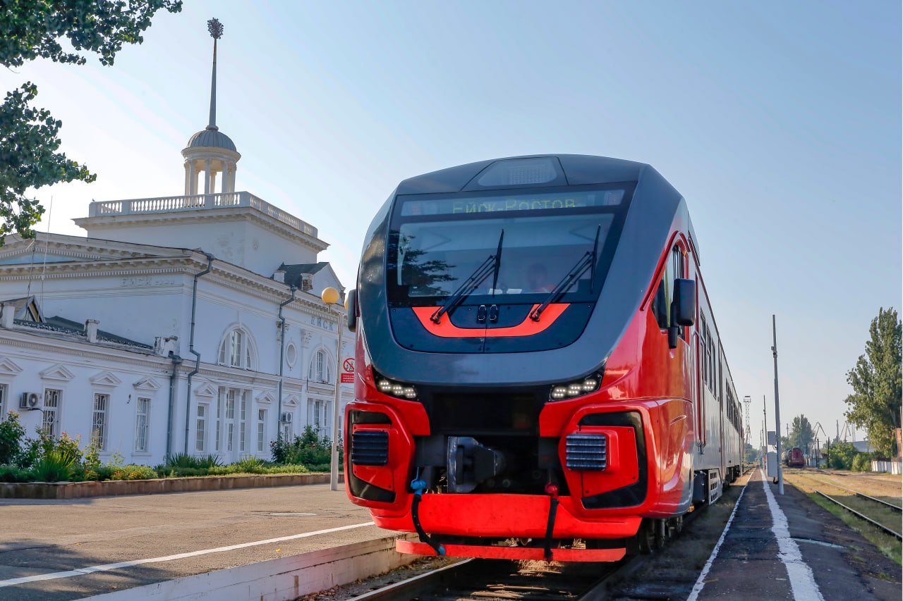 Сезонный пригородный поезд Ростов — Ейск запустят с 12 июня