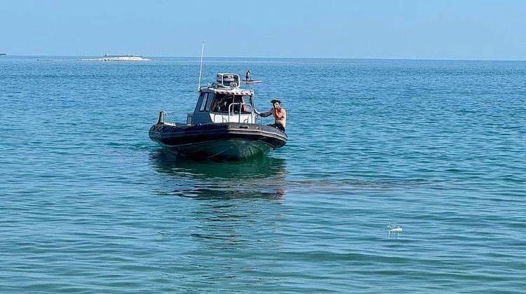 Срочно! Новороссийск! На пляже Алексино металлический предмет, туристы эвакуированы