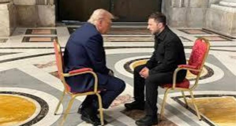 Срочно! Плохие прогнозы: чем закончился пятиминутный разговор Трампа и Зеленского в Риме