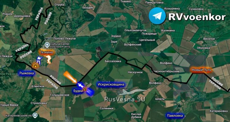 Срочно, Теткино! Новая атака ВСУ – пробивалась бронегруппа, бойцы РФ продолжают зачистку