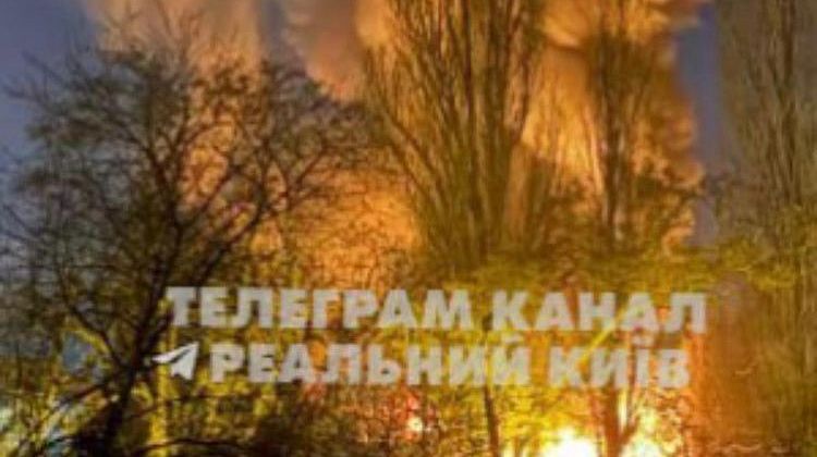 Срочно! Удары по Украине огромной мощности: тьма дронов в Святошинском районе Киева