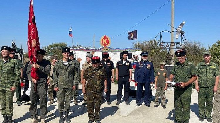 Таманский полк ККВ стал первым казачьим подразделением, удостоенным ордена БАРСа-16