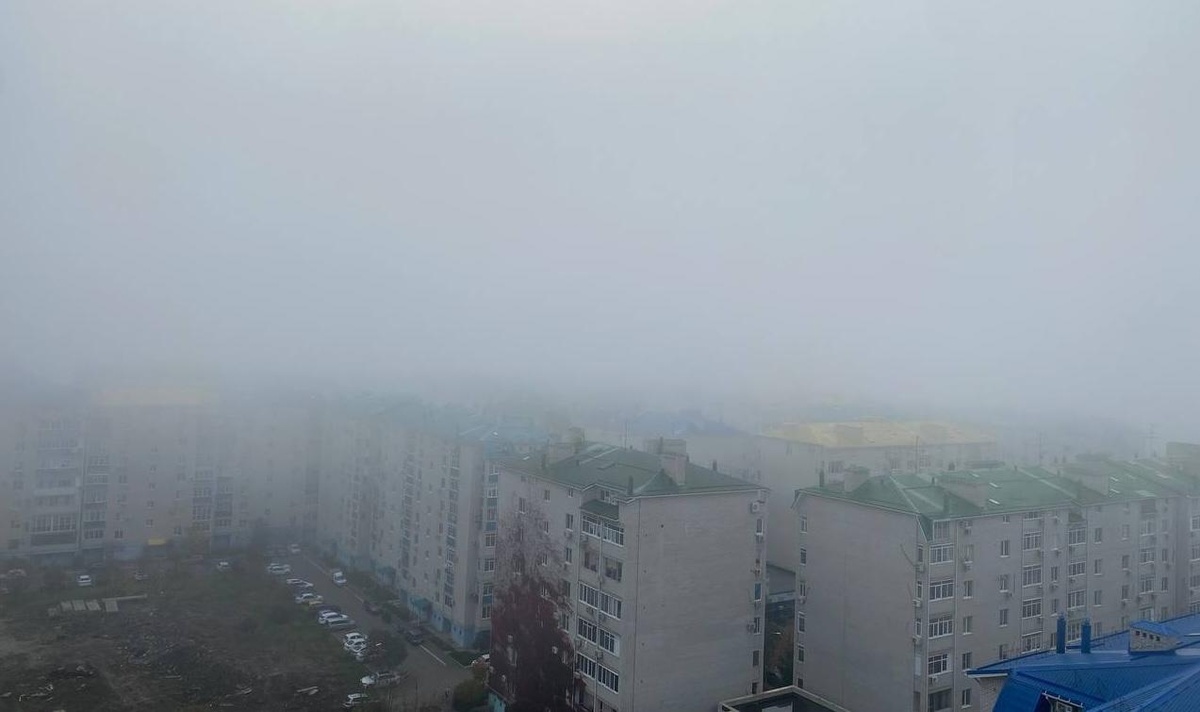 Туман и ночные заморозки в горах ожидаются 26 ноября на Кубани