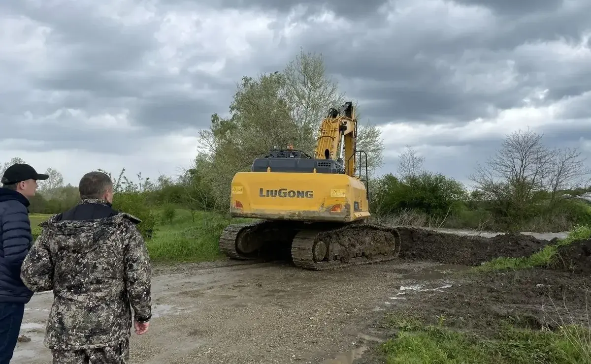 Уровень воды в реках трех муниципалитетов Кубани превышает опасную отметку