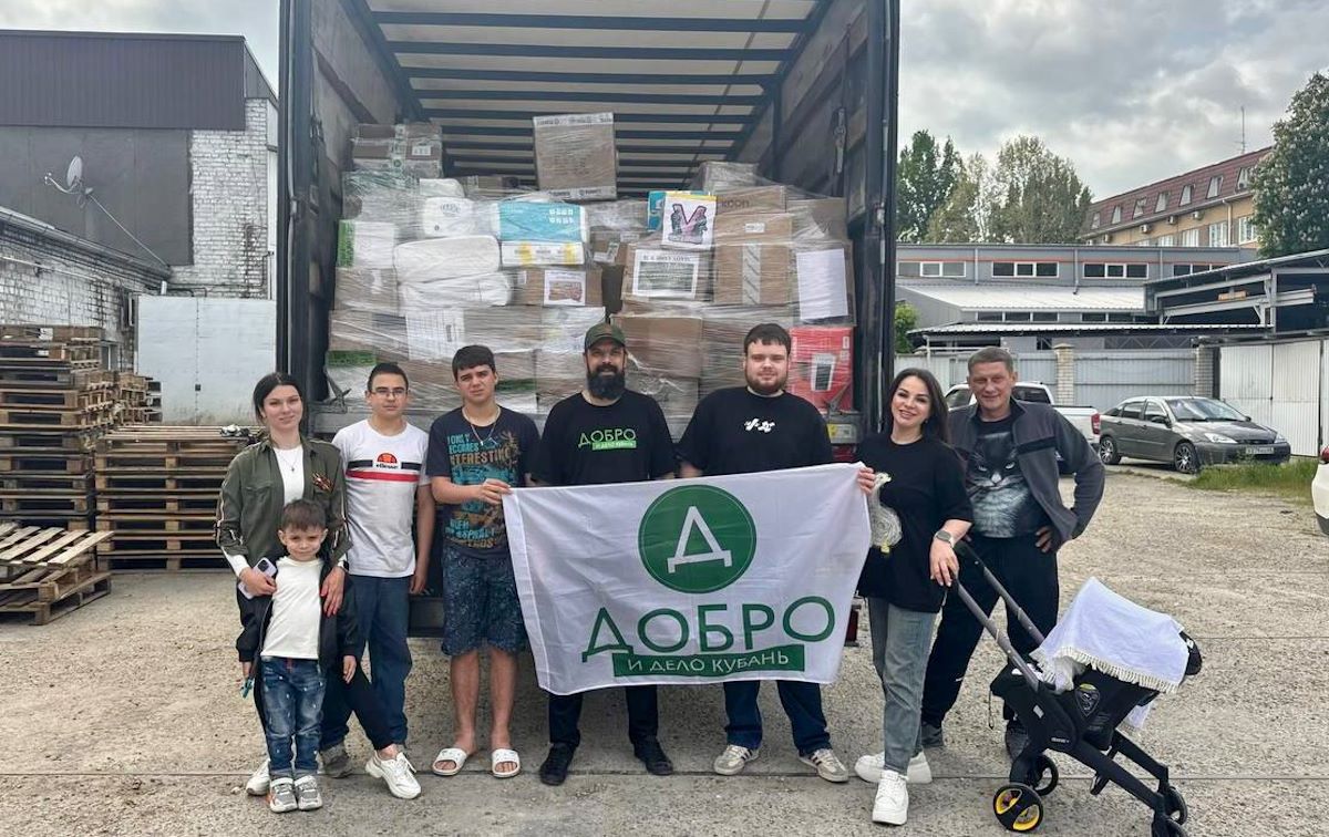 Фонд «Добро и Дело» везет 7 тонн гумпомощи в ДНР и Запорожскую область к 9 мая