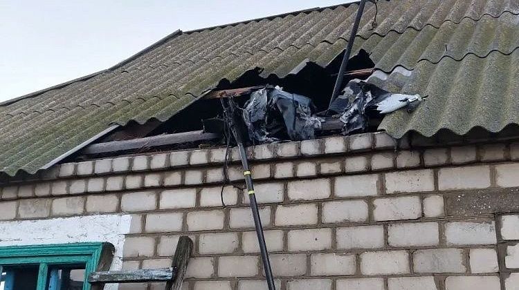 Херсонская область под ударом: пылают дома и АЗС, есть пострадавшие
