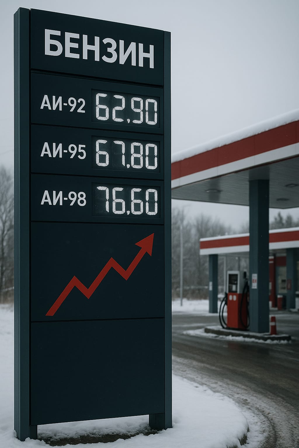 ФАС предупреждает: бензин к Новому году может подорожать на 25–35 %