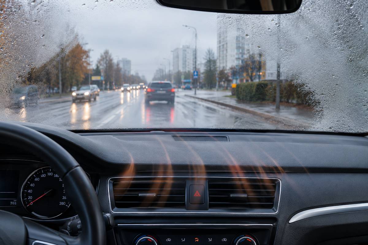 Семь лайфхаков для предотвращения запотевания стекол в автомобиле