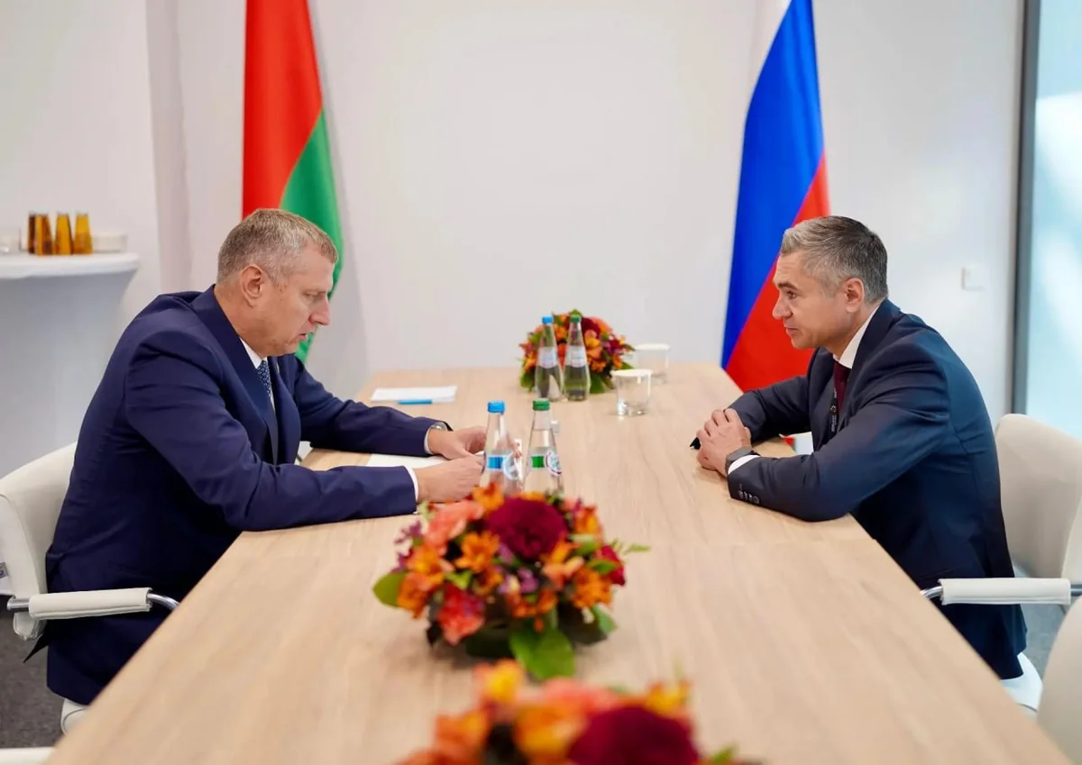 Александр Руппель встретился с главой администрации президента Беларуси