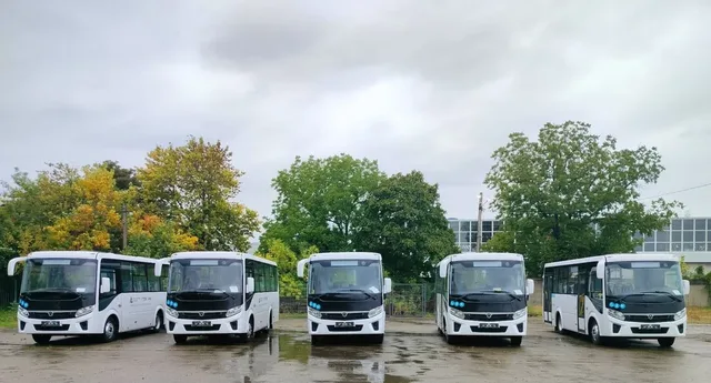 Краснодарский край получил пять новых автобусов по программе льготного лизинга