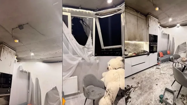 Жильцы квартиры в Краснодаре, где выбило окна балкона, рассказали о случившемся
