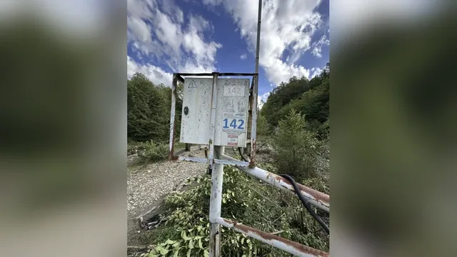 В хуторе под Туапсе украли две солнечные панели на АГК на реке Пшиш