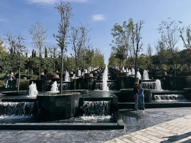 Каскадный фонтан 10 ступеней открыли в парке «Краснодар»