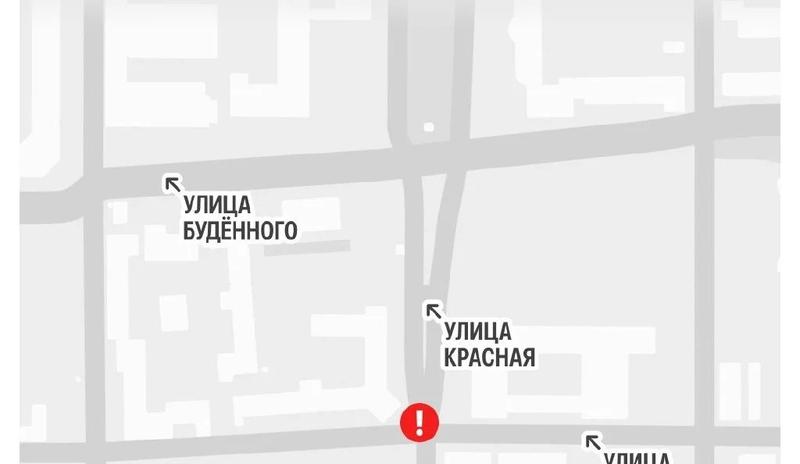 В Краснодаре на перекрестке Красной и Длинной ограничат движение из-за ремонта ливневки